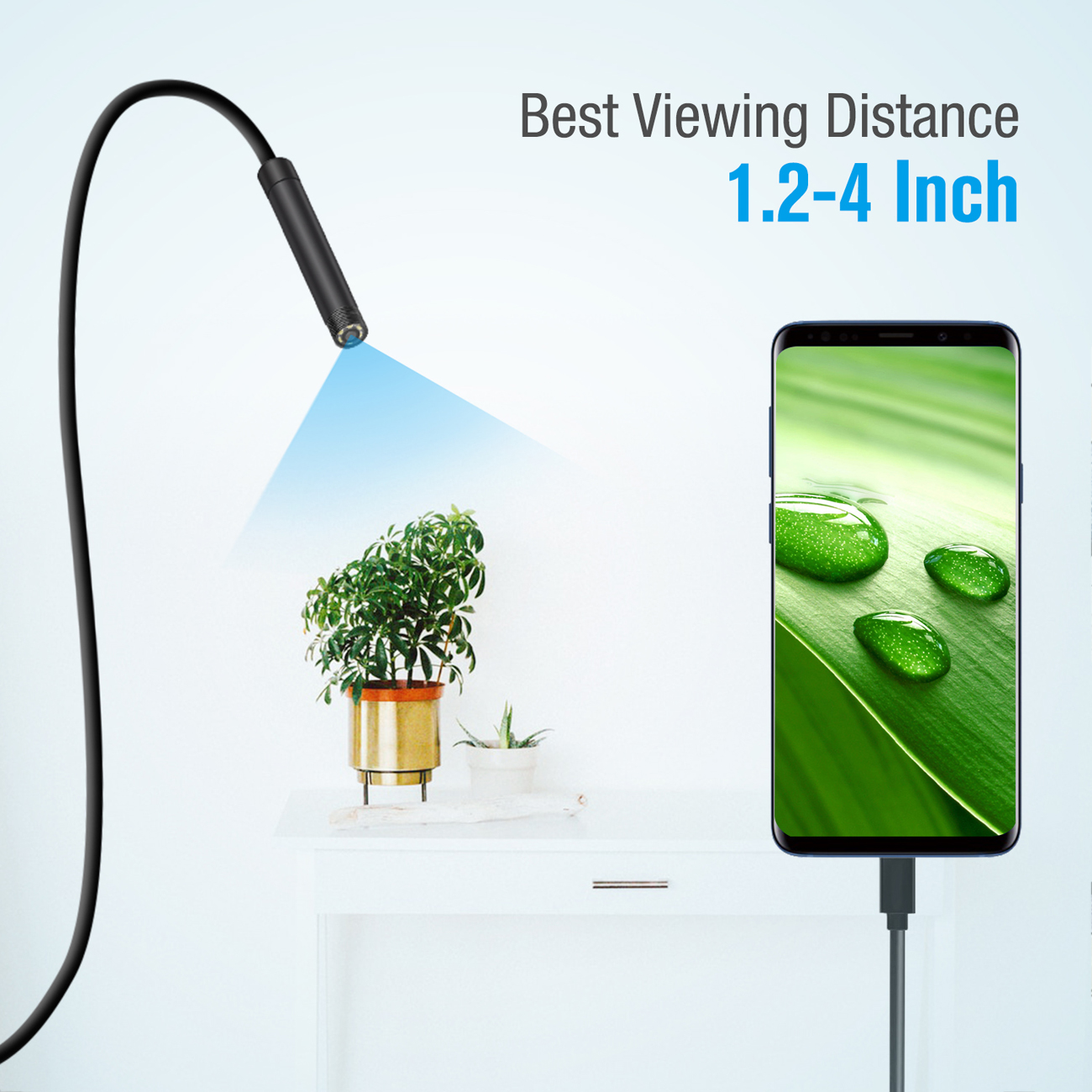 FirstPower Waterproof USB Endoscope Camera
